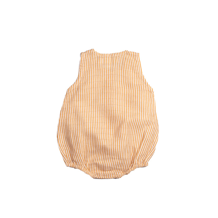Organic Muslin Baby Romper (Pack of 3) – Pineapple (0-6 Months)
