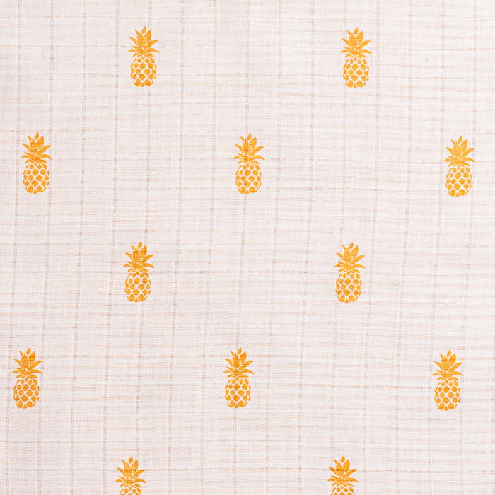 Organic Muslin Blanket - Pineapple (0-3 Years)