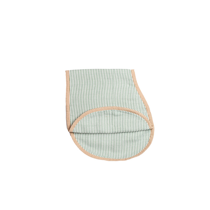 Organic Muslin Burp Cloth & Bib (Pack of 2) – Palm Paradise (All Ages)