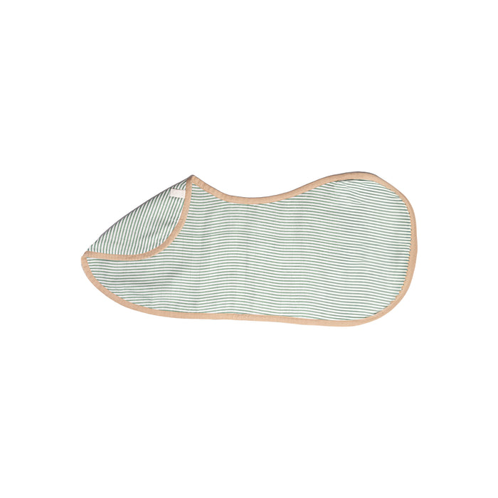 Organic Muslin Burp Cloth & Bib (Pack of 2) – Palm Paradise (All Ages)