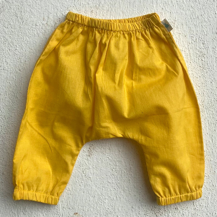 Organic Patang Kurta With Yellow Pants (6 Months - 7 Years)