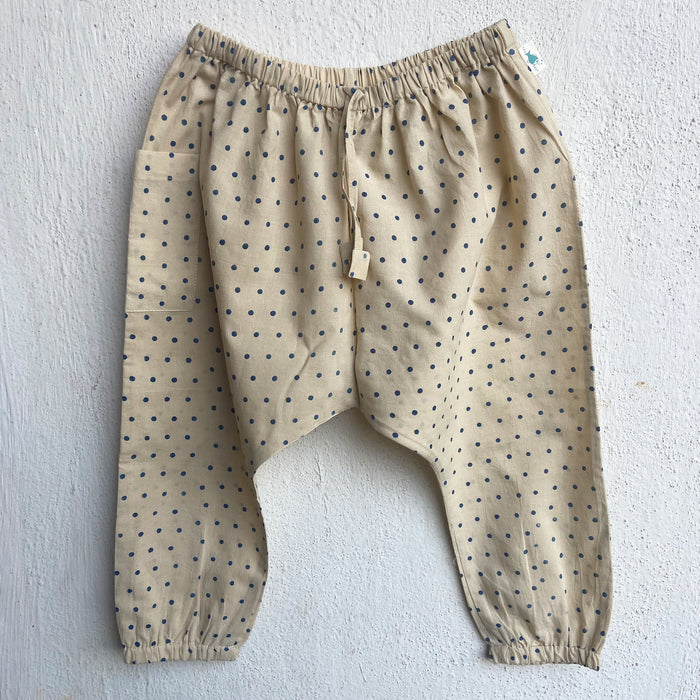 Organic Zoo Indigo Raidana Jhabla With Matching Pants (0-7 Years)