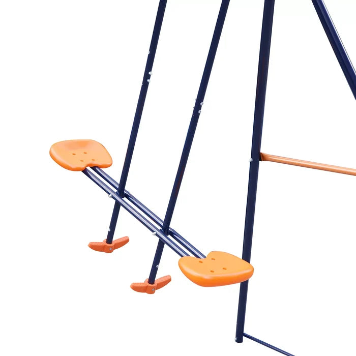 Outdoor Metal Swing Set Playground