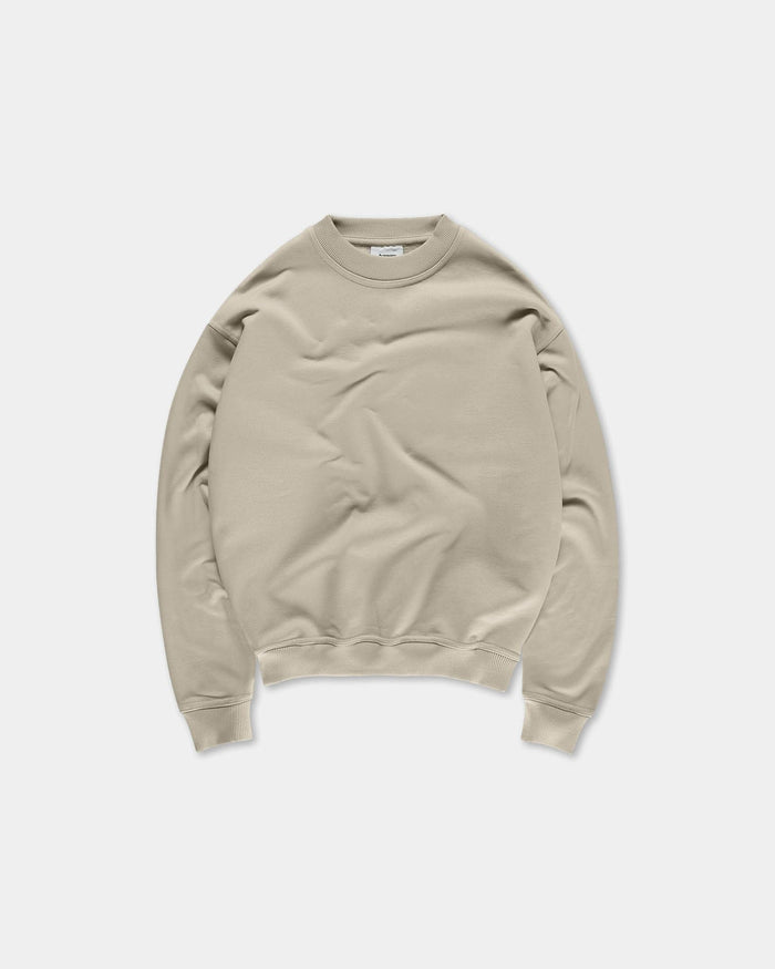 Oversize Crewneck, Men - Clay
