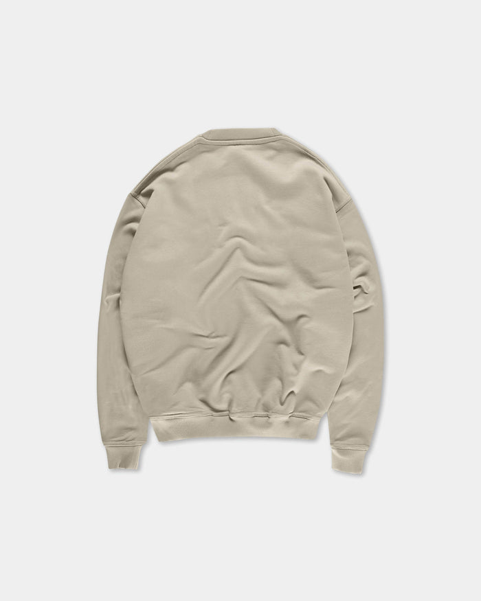 Oversize Crewneck, Men - Clay