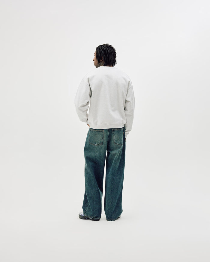 Oversize Crewneck, Men - Cloudy Grey