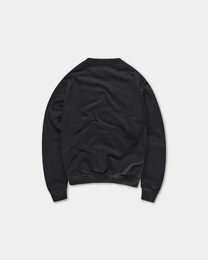 Oversize Crewneck, Women - Black