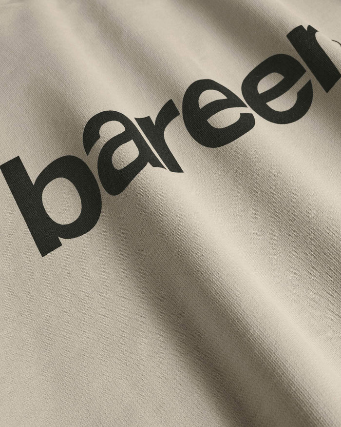 Oversize Logo Crewneck, Men - Clay