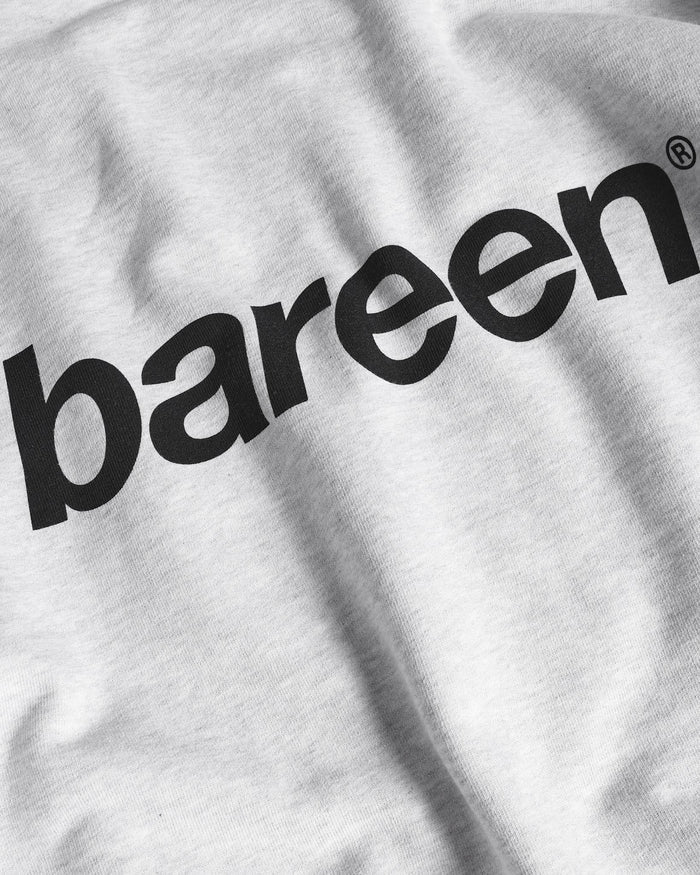 Oversize Logo Crewneck, Men - Cloudy Grey