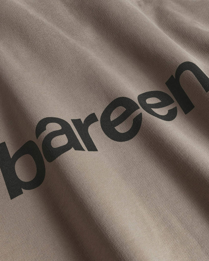 Oversize Logo Crewneck, Men - Mocha
