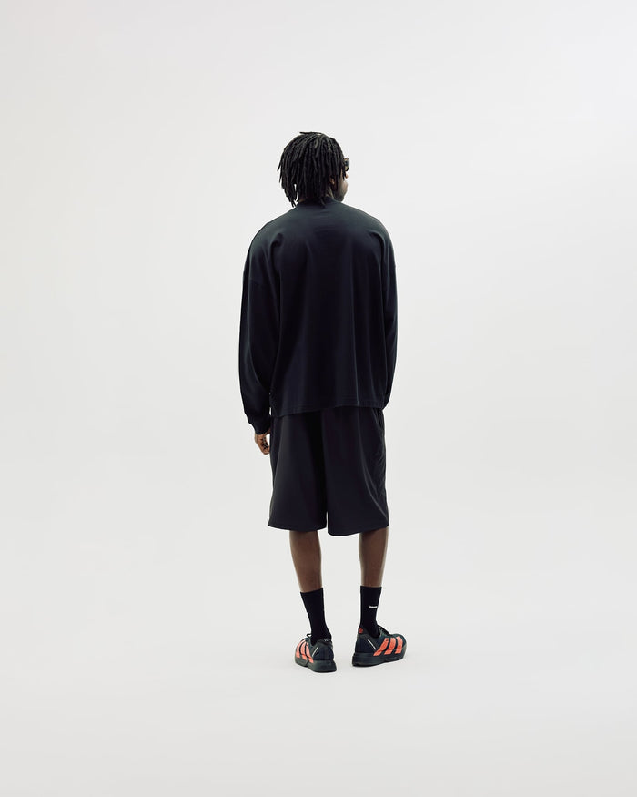 Oversize Mock Neck, Men - Black