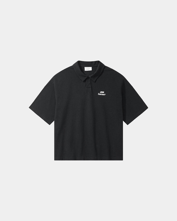 Oversize Polo, Men - Black