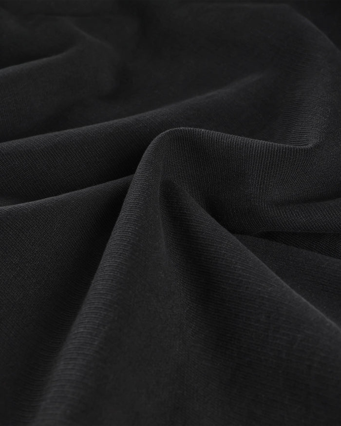 Oversize Zip Hoodie, Men - AW25 - Black
