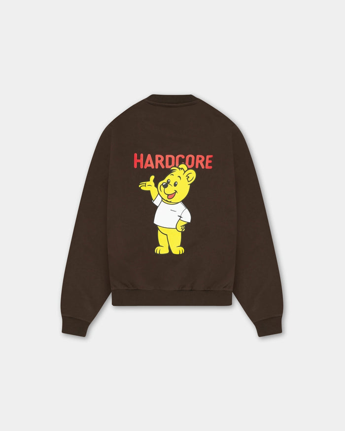 Oversized Crewneck, Women - Hardcore - Brown
