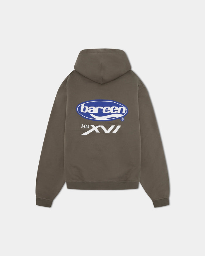 Oversized Hoodie, Women - MMXVI - Stone Grey