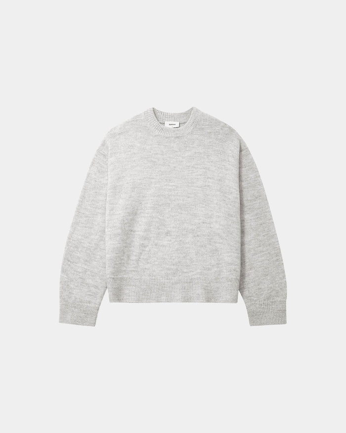 Oversized Sweater, Men - Quiet Gray