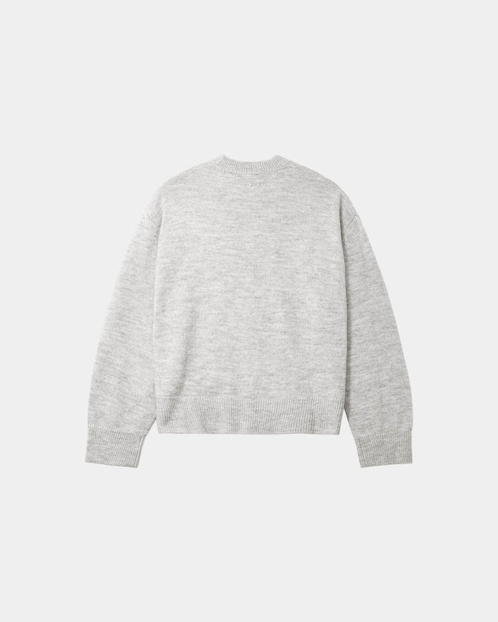 Oversized Sweater, Men - Quiet Gray