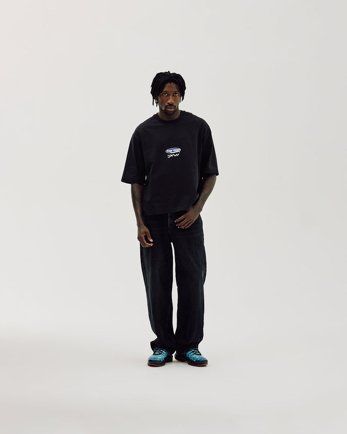 Oversized T-shirt, Men - MMXVI - Black