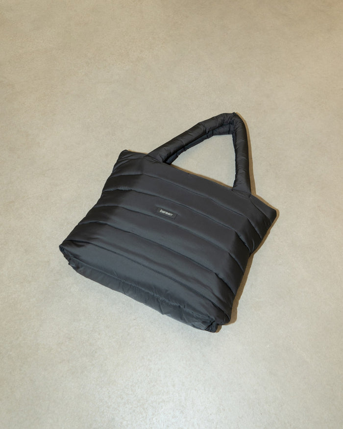Padded Tote Bag Large - Black
