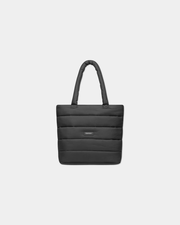 Padded Tote Bag Medium - Black