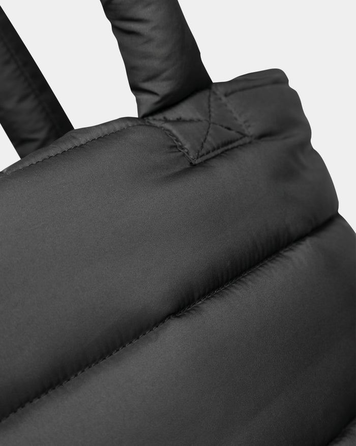 Padded Tote Bag Medium - Black