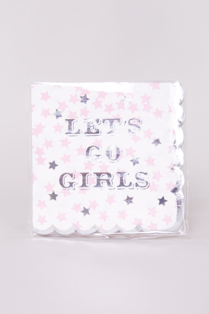 Paper Beverage Napkin Pack-Disco Party