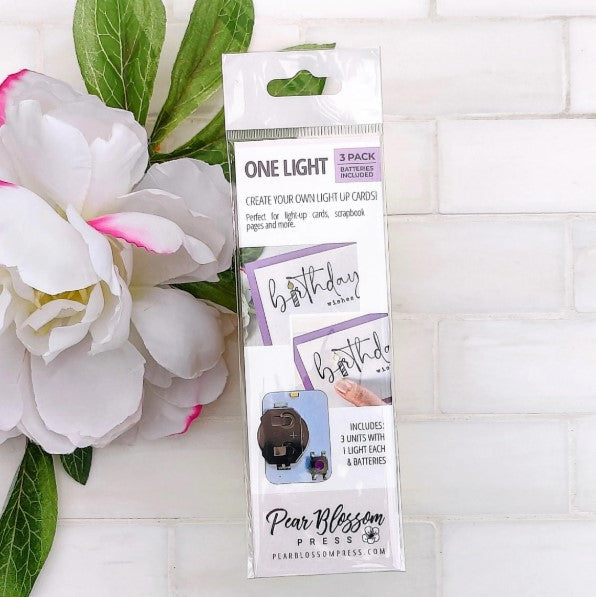 Pear Blossom One-Light (3-pack)