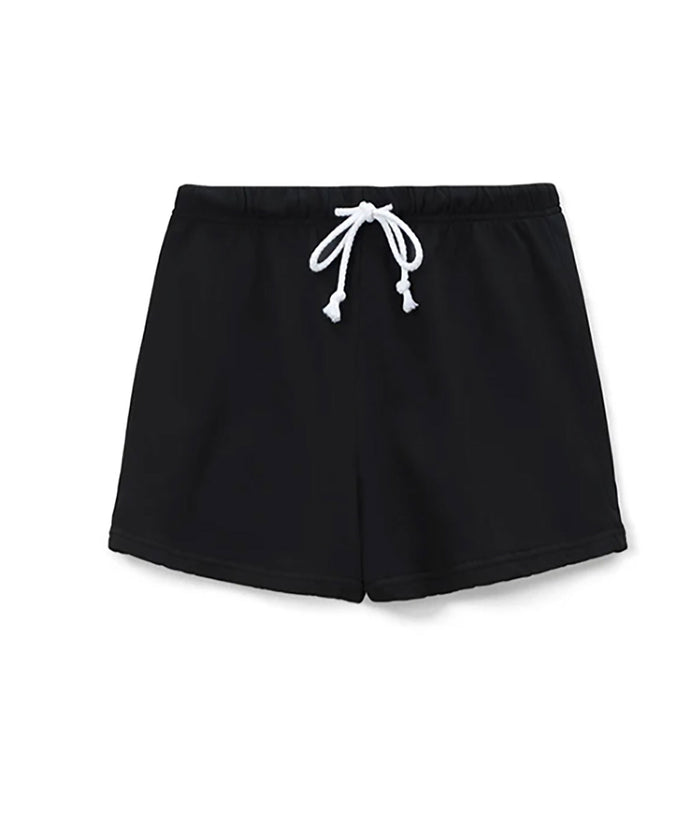 Perfect White Tee Women Layla French Terry Sweat Shorts 2 Distressed/seasonal womens Perfect White Tee True Black Juniors/Women XS