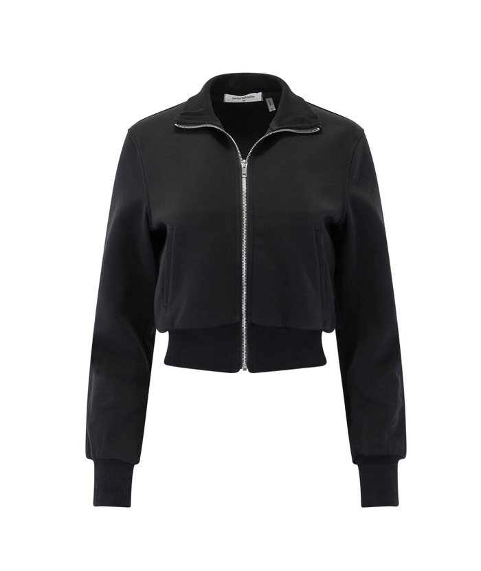 Perfect White Tee Women Milana Travel Track Jacket Womens Casual Tops Perfect White Tee True Black Juniors/Women XS