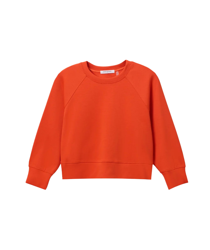 Perfect White Tee Women Nell Travel Crew Sweatshirt 2 Distressed/seasonal womens Perfect White Tee Tomato Juniors/Women XS