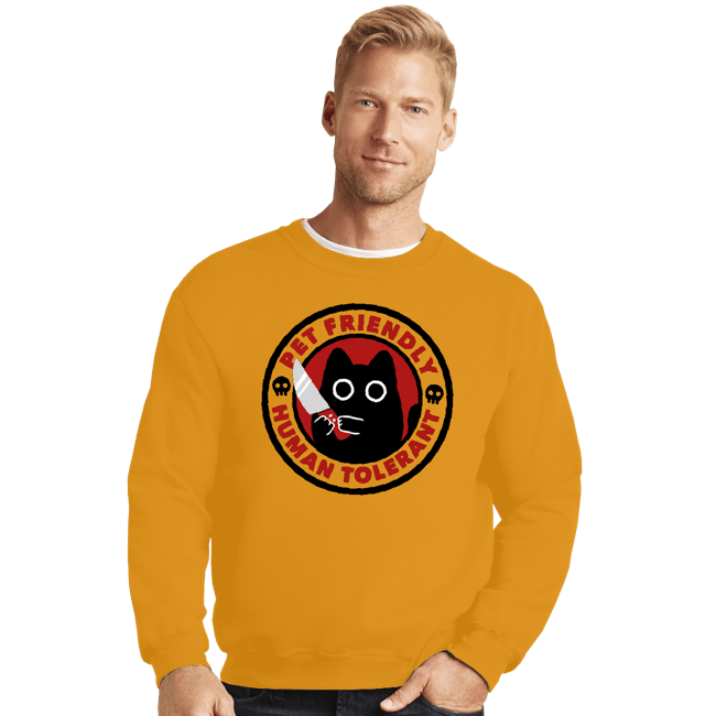 Crewneck Sweater, Unisex / Small / Gold