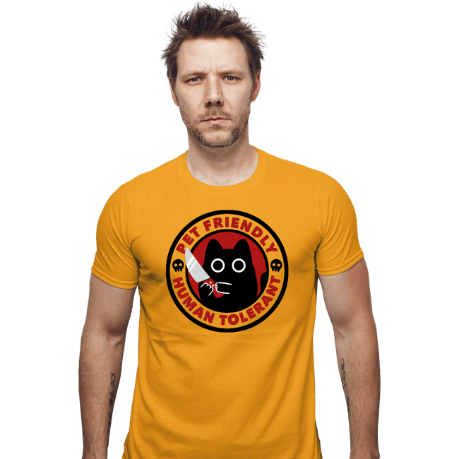 Daily_Deal_Shirts Fitted Shirts, Mens / Small / Daisy Pet Friendly Human Tolerant