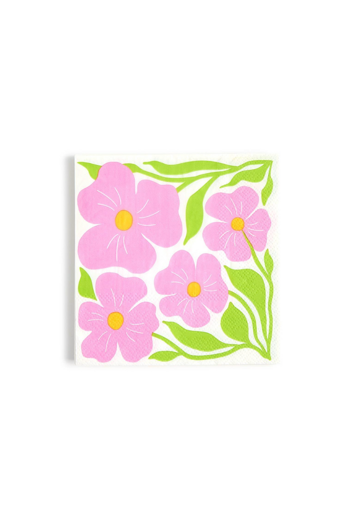 Petal Pop Cocktail Napkins - 30 Count