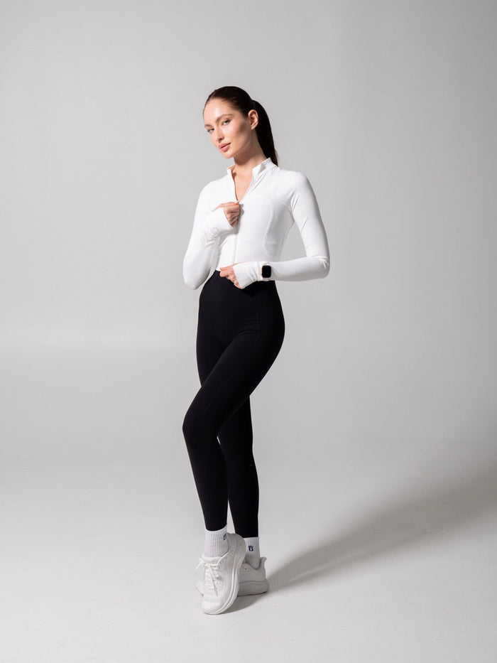 Phantom Waist Jacket - White