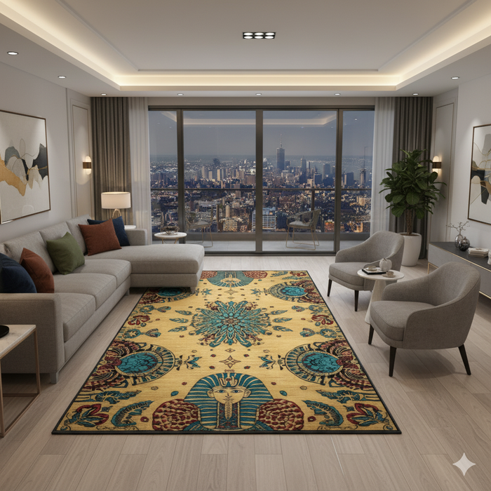 Pharaoh’s Jewelry Area Rug