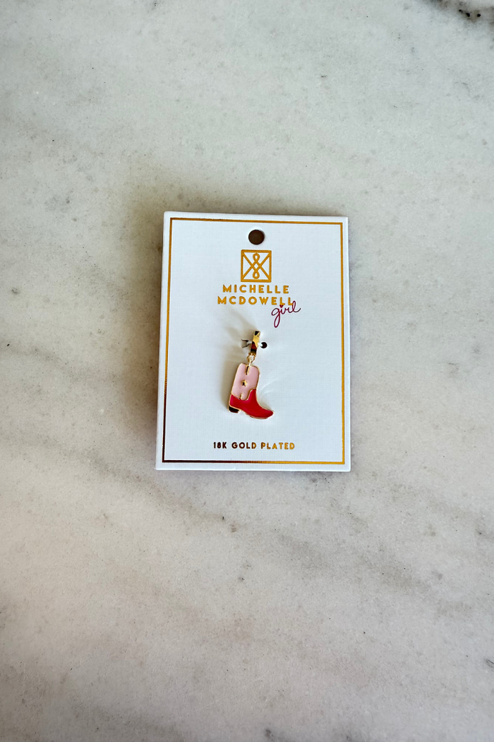 Pink Boot - Luxe Charm