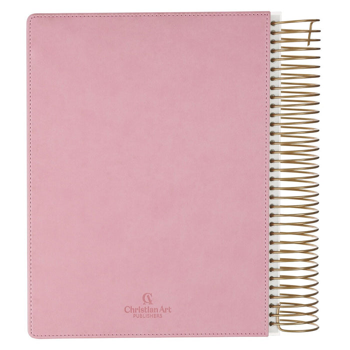 Pink Faux Leather Hardcover My Creative Bible Illustrators Edition