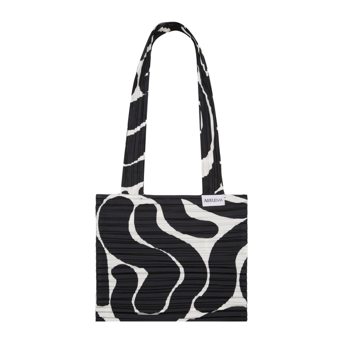 Pleated Tote Bag