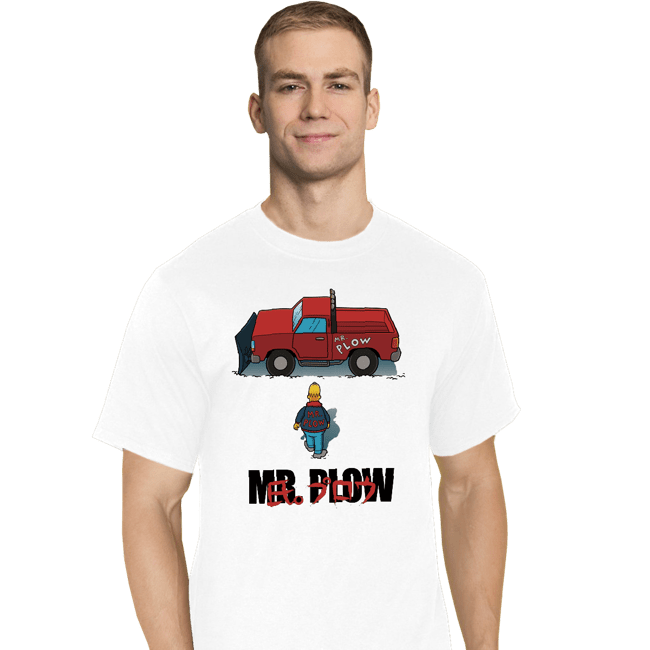 Secret_Shirts T-Shirts, Tall / Large / White Plow-Kira