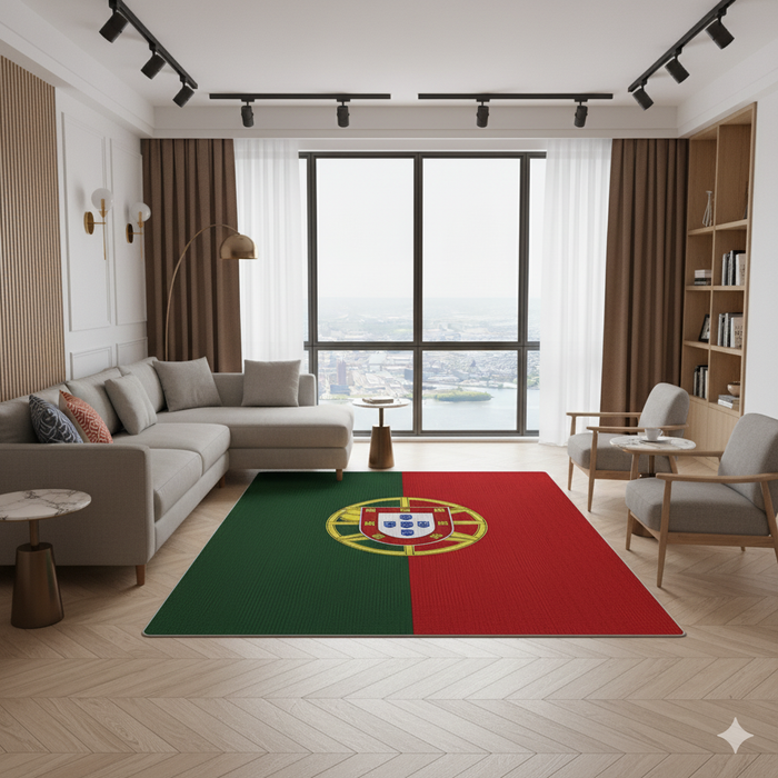 Portugal Crest Area Rug