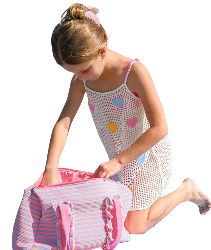 PQ Girls Olivia Cover Up Hearts Distressed/seasonal girls PQ Girls