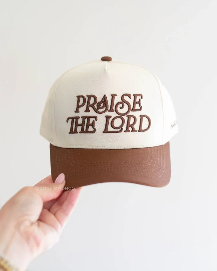 Praise the Lord Hat- Brown