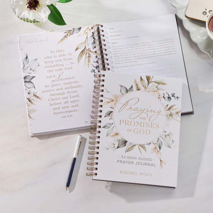 Praying the Promises of God: A 52-Week Guided Spiral Prayer Journal