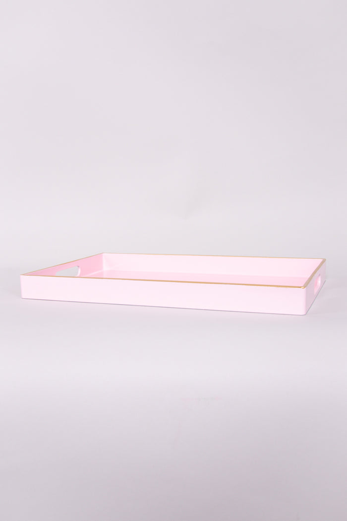 Pretty In Pink Rectangular Tray