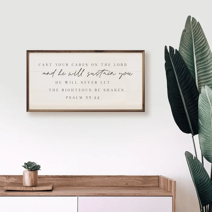Psalm 55.22 Sign