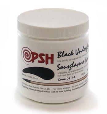 250ml PSH black underglaze
