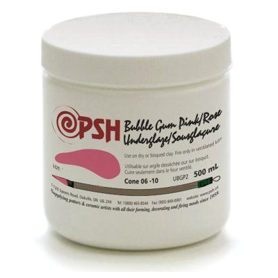 PSH BUBBLE GUM PINK UNDERGLAZE