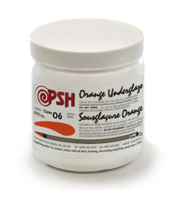 PSH CONE 06 ORANGE UNDERGLAZE