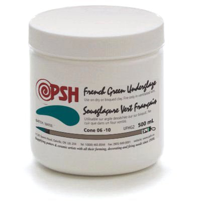 PSH FRENCH GREEN UNDERGLAZE
