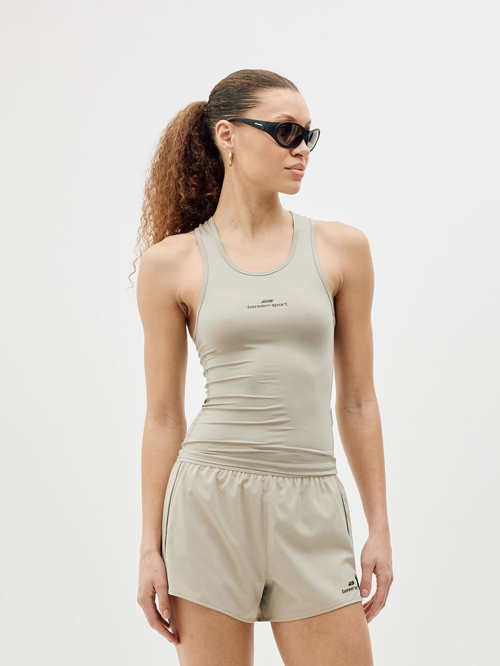 Racer Back Tank, Women - Clay